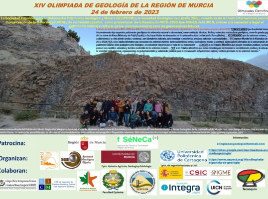 XIV Olimpiada de Geología de la región de Murcia